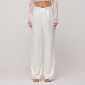 RESA White Sasha Trousers XS